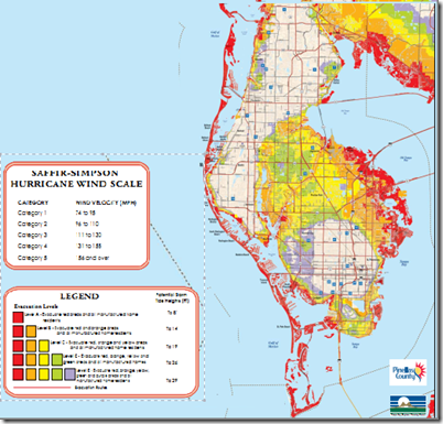 map evacuation petersburg st hurricane florida clearwater storm pinellas county flu avian diary even shows low cat